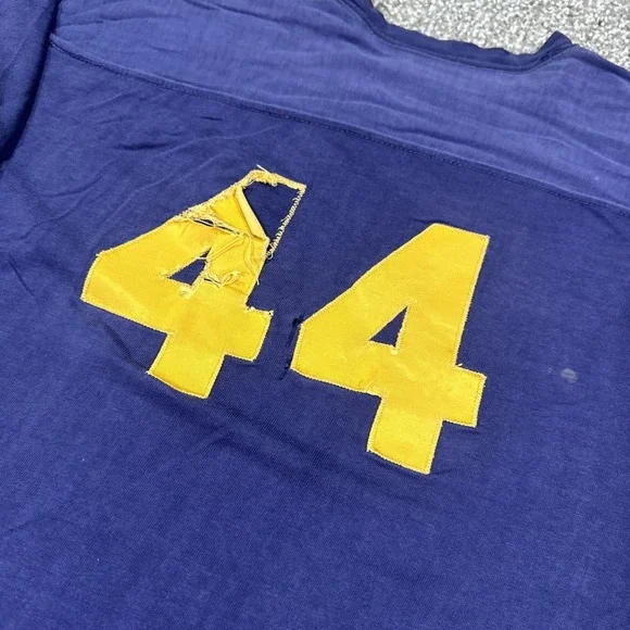 50s Russel Southern Co Athletic Sigma Chi Jersey #44 True Vintage Sz Medium